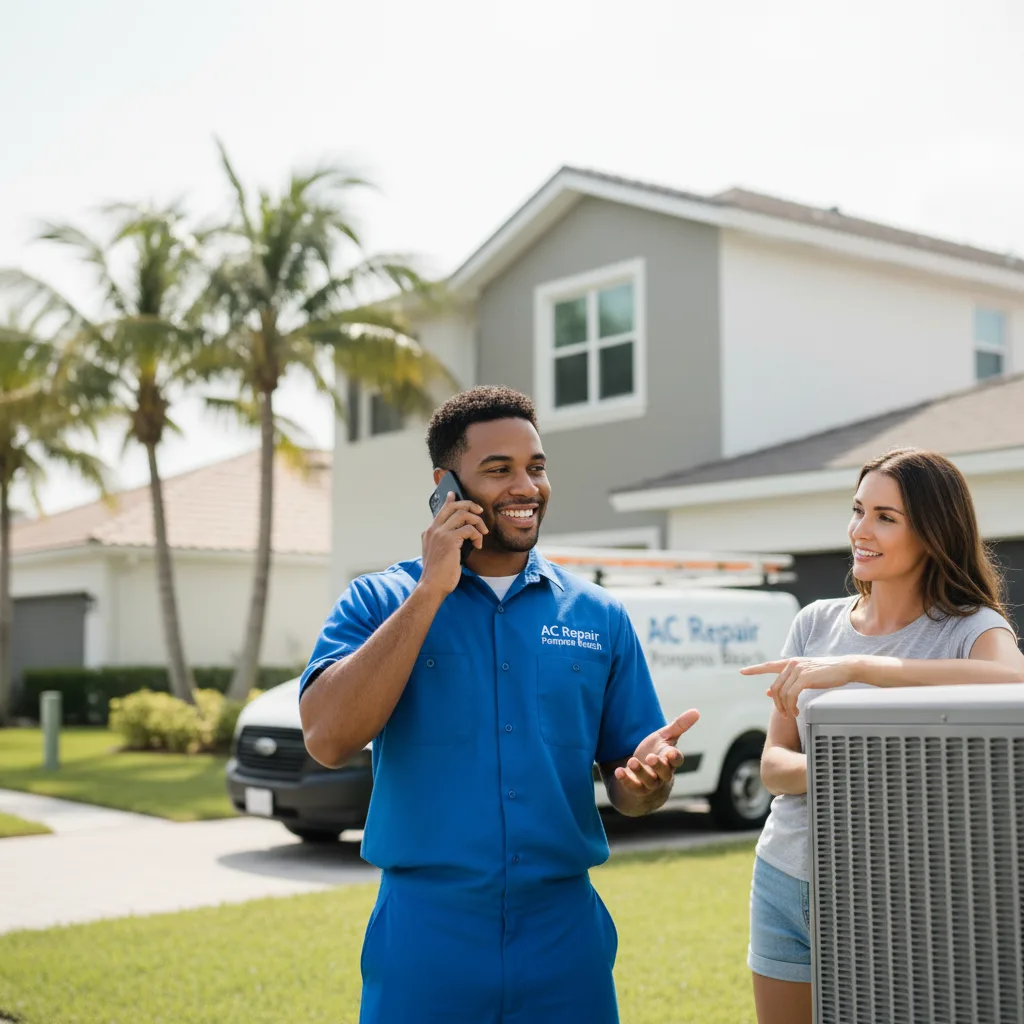 AC Repair Pompano Beach customer support in Osceola